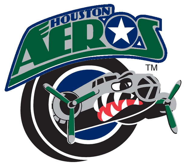 Houston Aeros 2001 02 Primary Logo iron on transfers for clothing